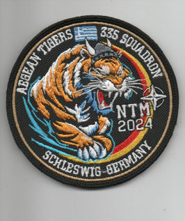 Greek Hellenic Air Force patch 335 Squadron NATO Tiger Meet 2024