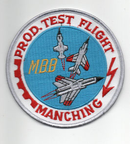 German Air Force patch WTD 61 / Test Center 61  Production Test Flight Manching F-104G, F-4F, Tornado