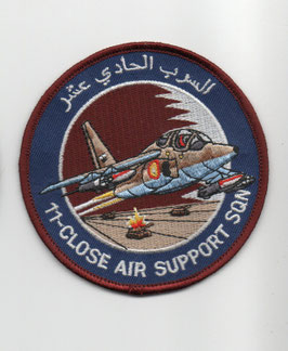 Qatar Emiri Air Force patch 11 Close Air Support Squadron   disbanded