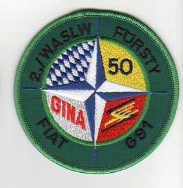 German Air Force patch Waffenschule 50 (Weapons School 50)   / 2. Staffel