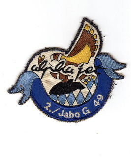 German Air Force patch JaBoG 49 / 2. Staffel Alpha Jet   1980s