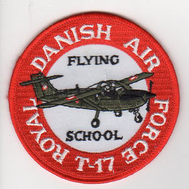 Royal Danish Air Force patch Flying School T-17