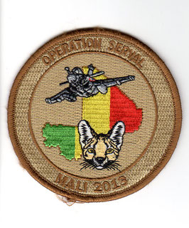 French Air Force patch Operation Serval Mali 2013 Rafale