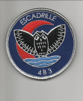 French Air Force patch Escadrille 4B3 ´Hibou´ ETR 2/92 Rafale