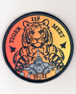 French Navy patch 11 Flotille Rafale NATO Tiger Meet NTM 2021 Beja