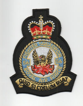 Royal Air Force crest patch No.56 Squadron Tornado F.3 era
