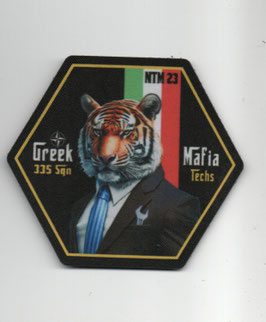 Greek Hellenic Air Force patch 335 Squadron Mafia Techs NATO Tiger Meet 2023