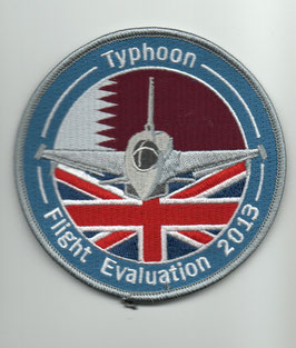 Qatar Emiri Air Force Eurofighter Typhoon Flight Evaluation