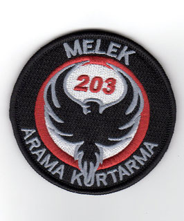 Turkish Air Force patch 203 Filo ´Melek´   - DISBANDED -