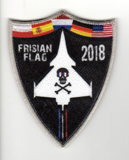 Patch French AF Frisian Flag 2018 Rafale