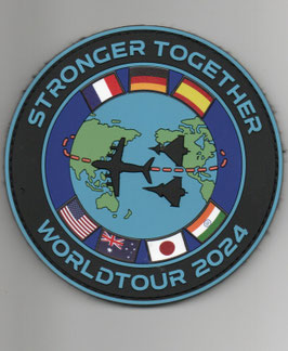 German Air Force Patch Pitch Black 2024 Stronger Together World Tour 2024