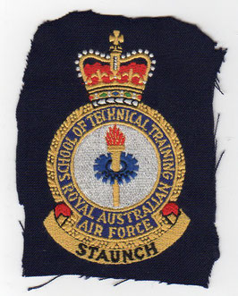 Royal Australian Air Force vintage crest patch School of Technical Training