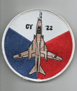 Czech Republic Air Force patch Su-22 Fitter   -obsolete -
