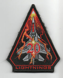 Indian Air Force No.20 Squadron ´Lightnings´ Ops patch Su-30MKI