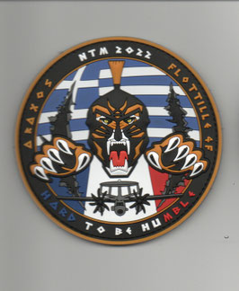 French Navy patch 4 Flotille E-2C Hawkeye NATO Tiger Meet NTM 2022 Araxos