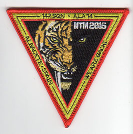 Spanish Air Force patch 142 Escuadron NATO Tiger Meet 2016 Eurofighter
