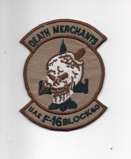 United Arab Emirates Air Force patch F-16 Death Merchants