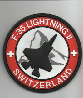 Swiss Air Force patch F-35A Lightning II