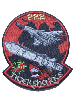 Indian Air Force No.222 Squadron ´Tigersharks´ patch Su-30MKI-3