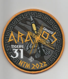 Belgian Air Force patch NATO Tiger Meet 2022 Araxos F-16