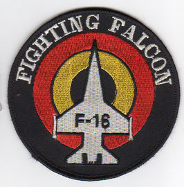 Belgian Air Force patch F-16 Fighting Falcon roundel older