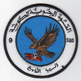 Vintage Kuwait Air Force patch 9 Fighter & Attack Squadron A-4KU Skyhawk   - obsolete -