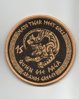 Spanish Air Force patch ALA 15 NATO Tiger Meet 2022 Araxos