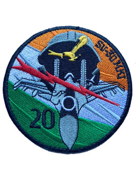 Indian Air Force No.20 Squadron ´Lightnings´ Ops patch Su-30MKI