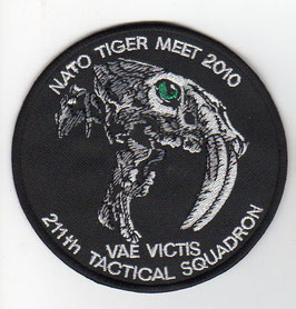 Czech Air Force patch 211 Tactical Squadron NATO Tiger Meet NTM 2010