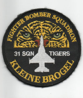 Belgian Air Force patch 31 Smaldeel Fighter Bomber Squadron