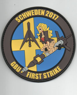 German Air Force patch TaktLwG 31 GBU trials Sweden 2017