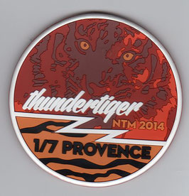 French Air Force patch EC 1/7 ´Provence´ NATO Tiger Meet NTM 2014 Rafale PVC