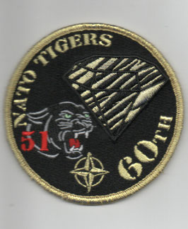 German Air Force patch TaktLwG 51 51 NATO Tigers 60th Anniversary