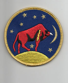 French Air Force patch Escadrille 2.GB I/25 ´Bison´ ETR 2/92 Rafale