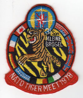 Belgian Air Force patch NATO Tiger Meet  31 Squadron Kleine Brogel F-104G Starfighter