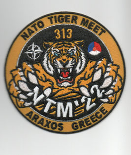 Royal Netherlands Air Force patch 313 Squadron NTM 2022 Araxos