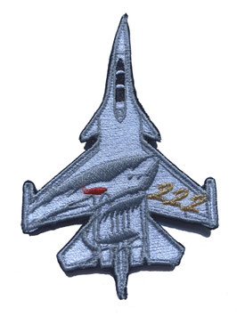 Indian Air Force No.222 Squadron ´Tigersharks´ patch Su-30MKI-3