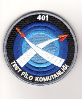 Turkish Air Force patch 401 Test Filo - Operational Test & Evaluation