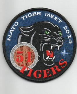 German Air Force patch TaktLwG 51 NATO Tiger Meet 2024