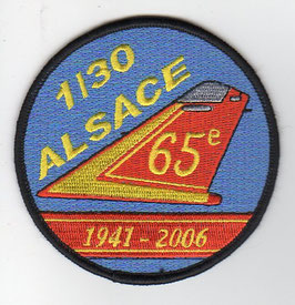 French Air Force patch EC 1/30 ´Alsace´ 65th Anniversary Mirage F.1C