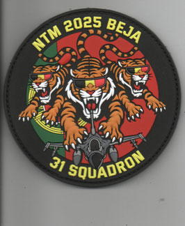 Belgian Air Force patch 31 Squadron NATO Tiger Meet 2025 Beja F-16