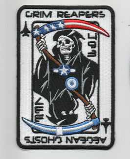 Hellenic Air Force patch 337 Squadron ´Fantasma´ F-16C/D / 493rd FS F-15 white