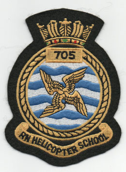 Royal Navy Squadron patch 705 NAS Gazelle HT.2