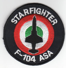 Italian Air Force patch F-104 Starfighter roundel plastic