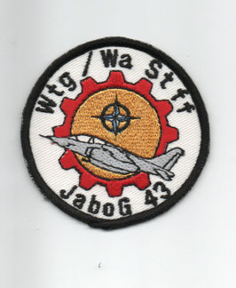 German Air Force patch JaBoG 43 / Wtg/Wa-Staffel early Alpha Jet era