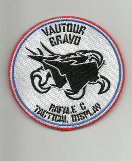 French Air Force patch ´VAUTOUR BRAVO´ Rafale B/C Tactical Display Team