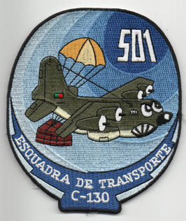 Portuguese Air Force patch 501 Esquadra "Bisontes"