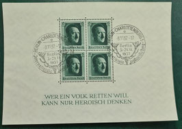 1937 Blockausgabe anlässlich des 48. Geburtstags