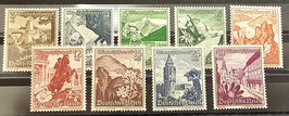 1938 Winterhilfswerk Landschaften und Alpenblumen Serie **