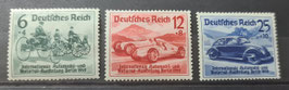 1939 Automobil Ausstellung kompletter Satz ungebraucht